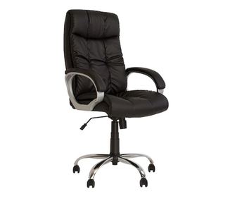 Direktorska stolica SEGAL, umjetna koža, crna