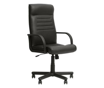 Stolac direktora MAGNATE, Crna ekološka koža