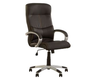 Upravljačka stolica ILLINOIS, Crna ekološka koža