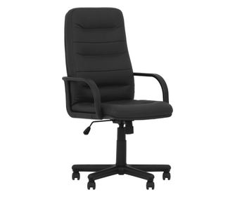 Upravljačka stolica PROFESSIONAL, Crna ekološka koža