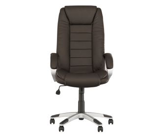 Direktorska stolica RALLY, tamnosmeđa eko koža