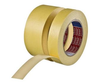 Tesa maszkolószalag, kaucsuk fedő, festőszalag 10 m x 19 mm sárga színű tesa tesakrepp® 4434