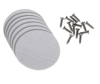 Lampy LED z pilotem, zestaw 6, do elastycznego oświetlenia.