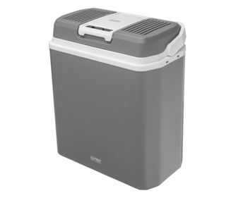 First Austria FA-5170-4-USB Hűtőláda, 24 literes, DC12V/220-240V, Fűtés 50°C/48W, Hűtés 18°C/52W, Szürke