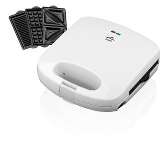 Sandwich maker 3 in 1 ETA Tampo 4156, 700 W, 3 tipuri de placi detasabile, deschidere pana la 180°