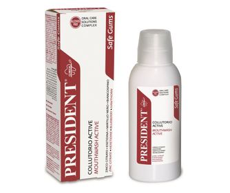 Prezident Active ústní voda pro onemocnění dásní a parodontózu 200 ml