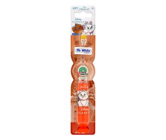 Mr.White ARISTOCATS Dětský LED kartáček +3 roky Soft Disney