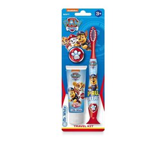 Sada zubní kartáček s přísavkou a zubní pasta pro děti +3 roky Jahodová příchuť 25 ml Disney