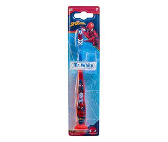 SPIDERMAN Dětský zubní kartáček +3 roky Soft s přísavkou, Disney