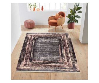 Stari Tepih Greek Sivi, 80x150 cm,klasični, 1500 g/m2
