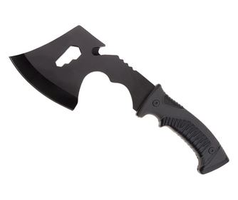 Ideallstore® sjekira, Irish Wrath, nehrđajući čelik, crna, 28 cm, korice uključene