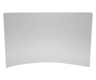 Protectie din plastic pentru parchet, 120cmx75cmx1.7mm, cu aspect sablat, semi transparent, cod 33016