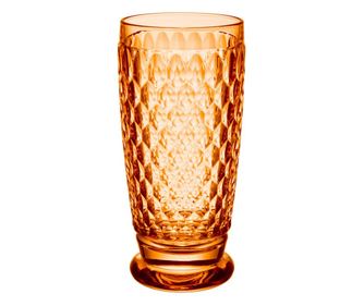 Pahar apa 300ml, sticla, Boston portocaliu, Villerory&Boch, cod 433250