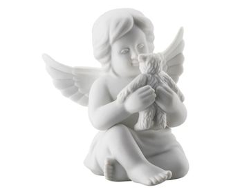 Ангел Rosenthal Teddy Bear бял,порцелан
