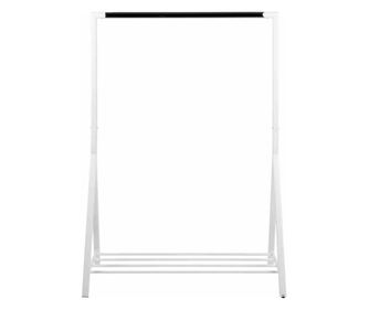 Cuier pentru haine stil minimalist colectia Breni, 117x59x165 cm, Alb, Actona