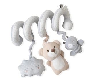Spirala de plus cu jucarii Inter Baby model ursulet