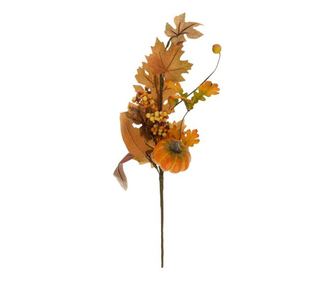 Mesterséges ág tök dísz, 58 cm