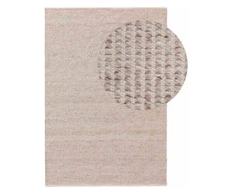 Covor cu par scurt NYSSA culoare cremos stil minimalist 80x150 benuta
