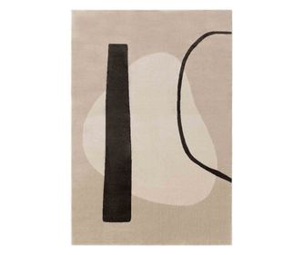 Covor cu par scurt IDA 2 culoare cremos stil scandinav 80x150 benuta