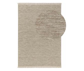 Covor cu par scurt SILAS culoare bej stil boho 100x150 benuta