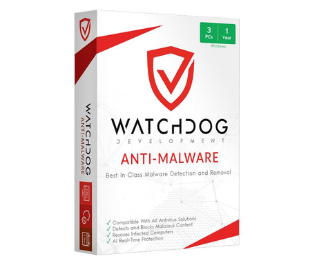 Watchdog Anti-Malware - 3 eszköz / 2 év