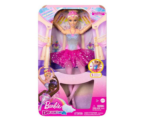 Mattel Barbie: tündöklő Szivárványbalerina szőke hajjal (HLC25)