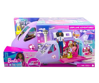 Mattel Barbie Repülőgép babával játékszett (HCD49)