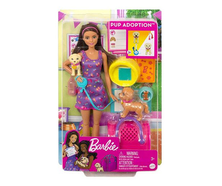 Mattel Barbie: gondos gazdi játékszett kiegészítőkkel (HKD86)