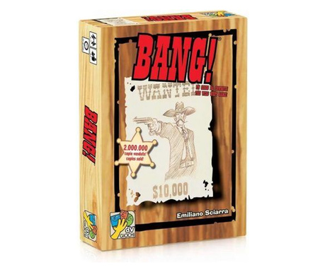 dV Giochi Bang! Card Game angol nyelvű kártyajáték (68-184)