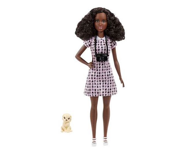 Mattel Barbie kisállatfotós karrierbaba (DVF50/HCN10)
