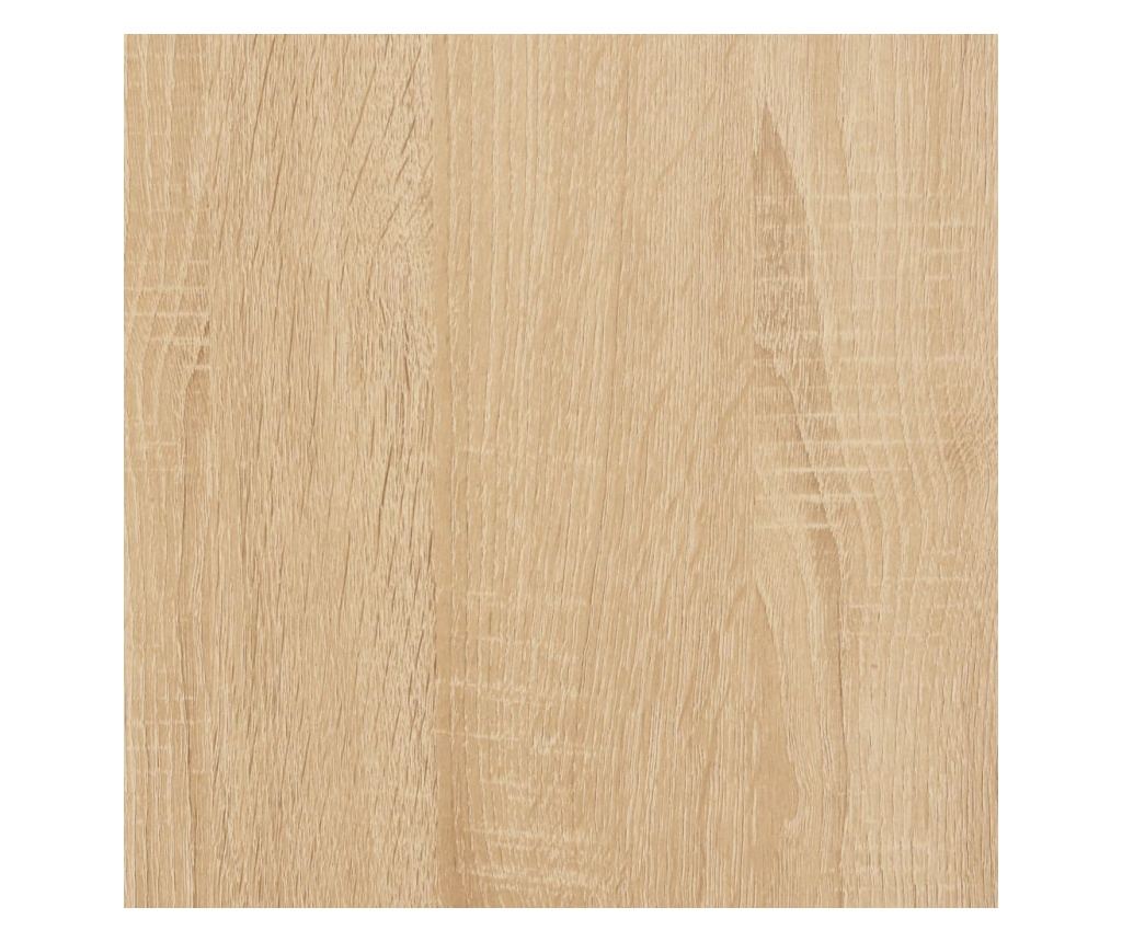 Komoda, hrast sonoma, 34,5x34x90 cm, kompozitno drvo - 11