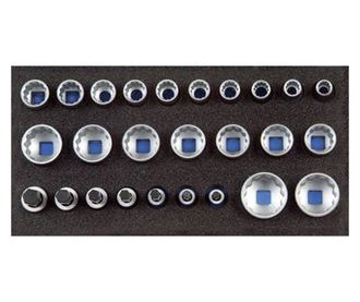Gedore 2308916 Külső hatlap Dugókulcs betét készlet 26 részes 1/2 (12,5 mm)