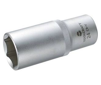 Dugókulcs betét 12,5 mm (1/2), 24x77 mm, TOOLCRAFT