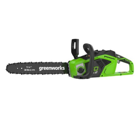 Greenworks GD40CS15K2X s láncfűrész 40v 35cm 2x 2Ah akkuval és töltővel (2005707UC-GW)
