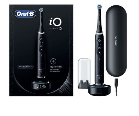 Електрическа четка за зъби, Oral-B iO Series 10 Cosmic, черна