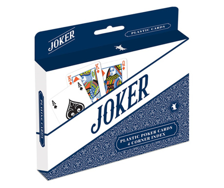Cartamundi Карти за игра Joker PC Poker, 2 тестета