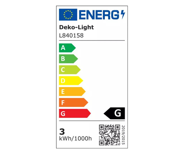 Deko Light 5m LED csík melegfehér (840158)