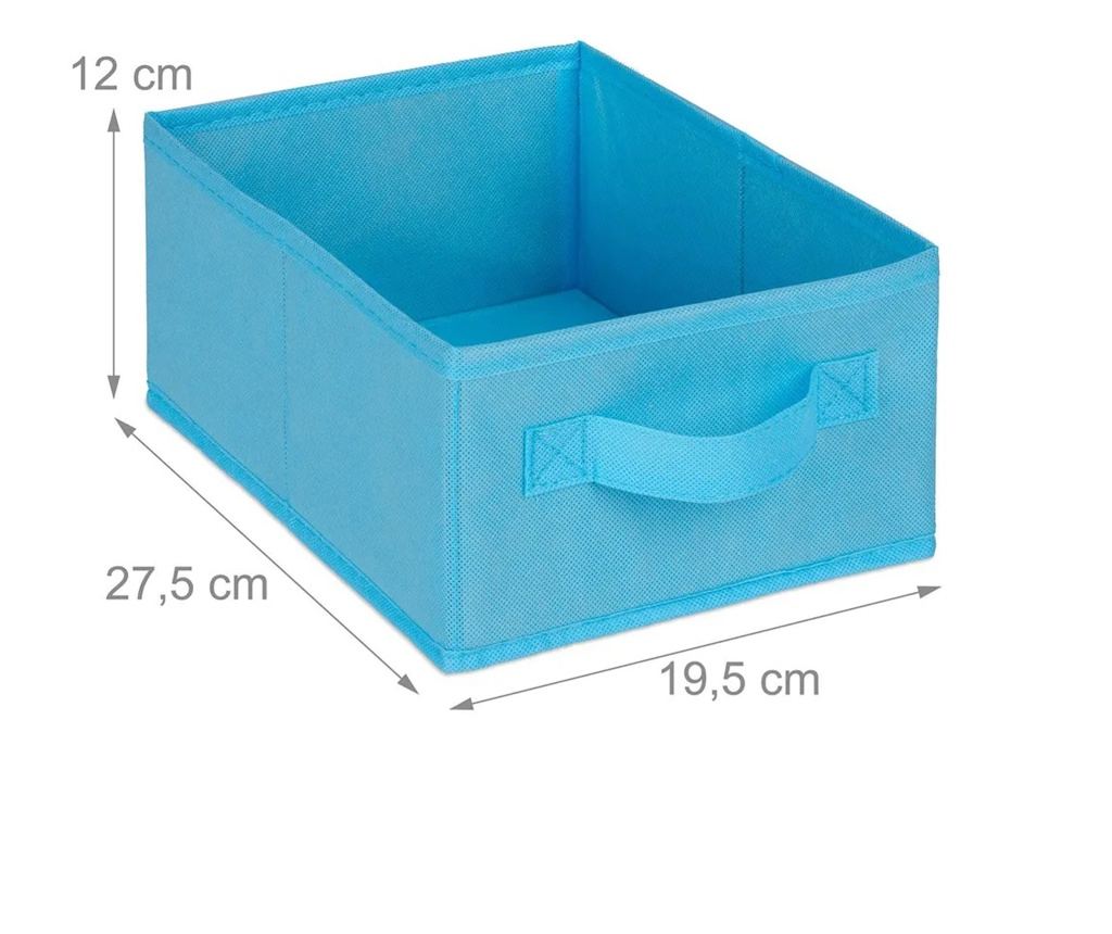 Dječja soba - polica za knjige i organizator igračaka, drveni organizator sa 6 tekstilnih kutija za pohranu - ŠUMA - 6