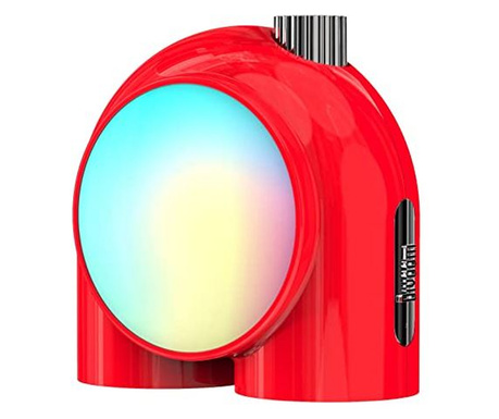 Divoom PLANET-9-RED hangulat lámpa piros