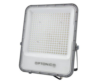 Optonica LED reflektor 300W SMD IP65 6000K szürke 100cm kábellel (FL300-B4 / 5747)