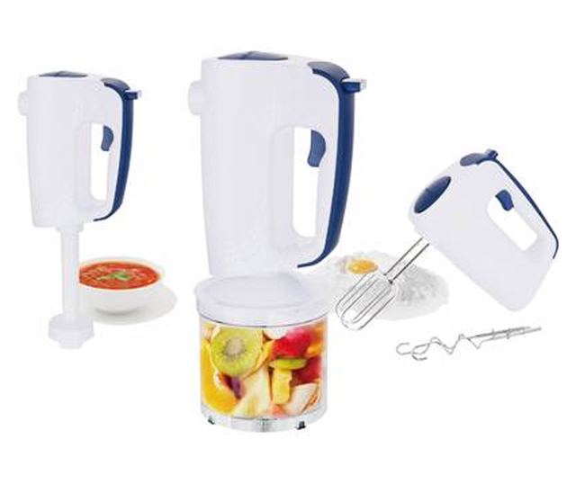 EMERIO HMS-113257.2 Kézi mixer 300 W Fehér, Kék