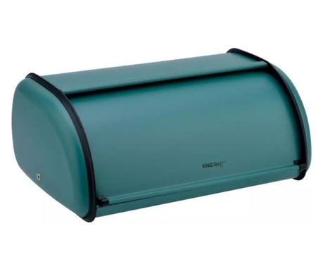 Ψωμιέρα Kinghoff KH 1755, 36 cm, Ελαφριά και στιβαρή κατασκευή, Ατσάλι, Τυρκουάζ