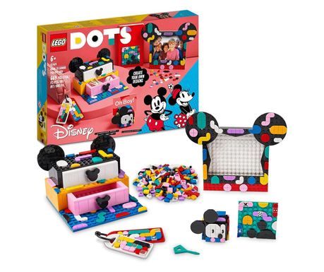 Lego DOTS Mickey egér és Minnie egér tanévkezdő doboz (41964)