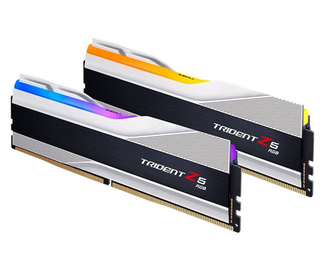 Комплект 2 RAM памети, G.Skill, Trident Z5, 64GB, DDR5, RGB осветление, Multicolor