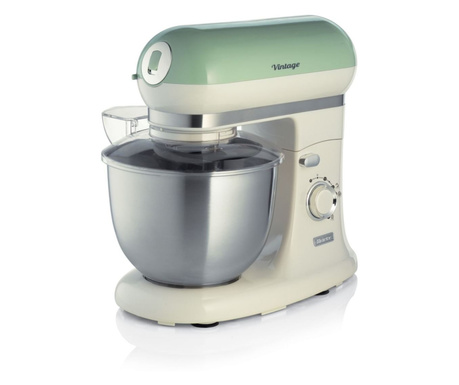 Ariete 00C158804AR0 procesator alimentar 1200 W 5,5 L Crom, Verde, Alb