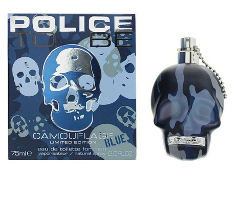 Police To Be Camouflage Blue EDT 75 ml Uraknak