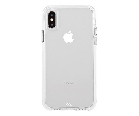 CASE-MATE TOUGH műanyag telefonvédő (szilikon belső, közepesen ütésálló) ÁTLÁTSZÓ [Apple iPhone XS 5.8]