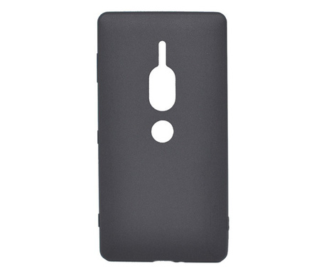 X-LEVEL GUARDIAN szilikon telefonvédő (ultravékony, matt) FEKETE [Sony Xperia XZ2 Premium (H8166)]