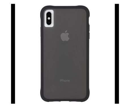 CASE-MATE TOUGH műanyag telefonvédő (szilikon belső, közepesen ütésálló) FEKETE [Apple iPhone XS Max 6.5]