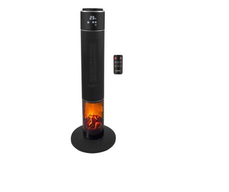 Beper P203TER001 ventilátoros torony hősugárzó fekete